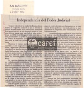 Independencia del Poder Judicial