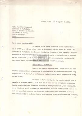 Carta de Norberto Daniel Ianni a Ruud van Hoogevest