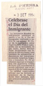 Celébrase el Día del Inmigrante