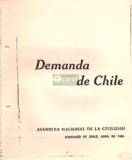 Demanda de Chile