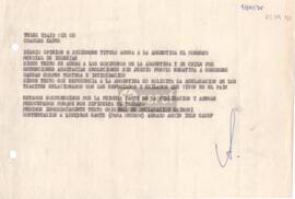 Carta de Armin Ihle a Charler R. Harper